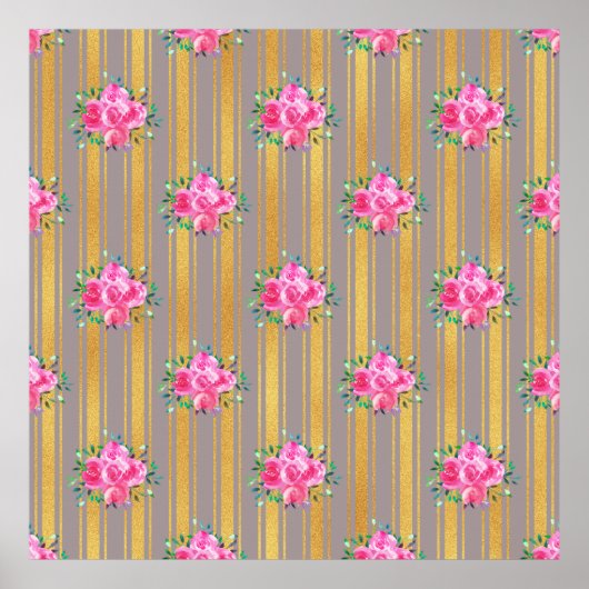 Poster Nouvelle maison Cadeau floral couverture (Devant)