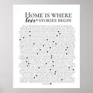 Poster Nouvelle maison vieille maison aller