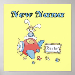 Poster Nouvelle Nana de Boy Cadeaux d'avion