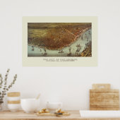 Poster Nouvelle-Orléans 1885 (Cuisine)