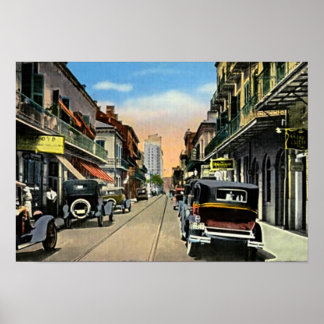 Poster Nouvelle-Orléans, Louisiane