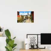 Poster Nouvelle-Orléans Louisiane Chartres Street French (Bureau à domicile)