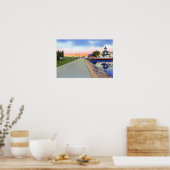 Poster Nouvelle-Orléans Louisiane Lac Pontchartrain Light (Cuisine)