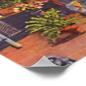 Poster Nouvelle-Orléans Louisiane Quartier Français Balco (Coin)