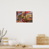 Poster Nouvelle-Orléans Louisiane Quartier Français Balco (Cuisine)