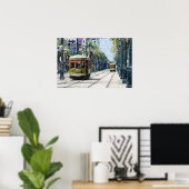 Poster Nouvelle-Orléans Streetcar Print (Bureau à domicile)