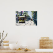 Poster Nouvelle-Orléans Streetcar Print (Cuisine)