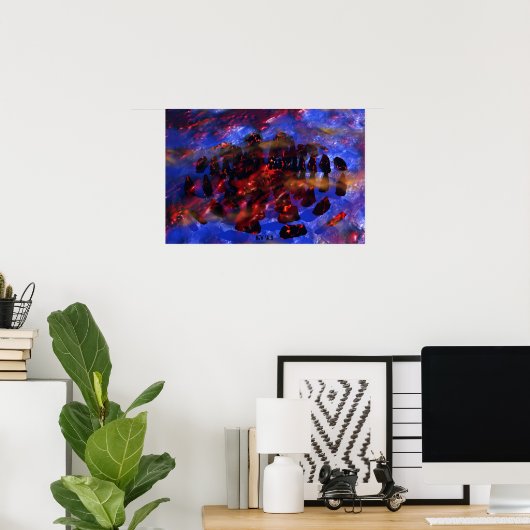 Poster Nouvelle peau (Bureau à domicile)