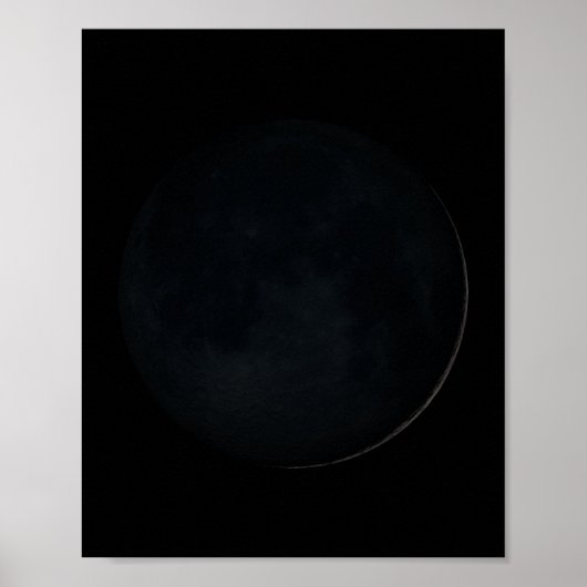 Poster Nouvelle phase de lune (Devant)