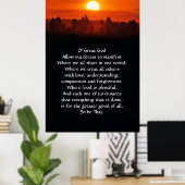 Poster Nouvelle prière (Bureau à domicile)