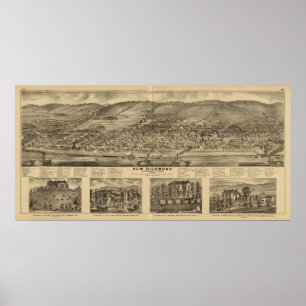 Poster Nouvelle Richmond, Ohio