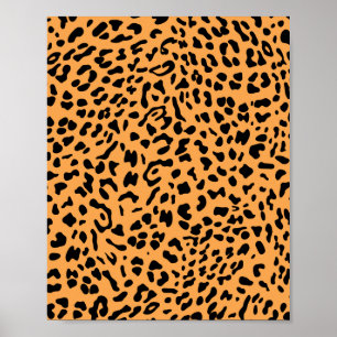 Poster Nouvelle texture léopard 8