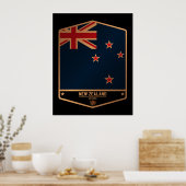 Poster Nouvelle-Zélande (Cuisine)