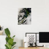 Poster Nouvelle-Zélande (Bureau à domicile)