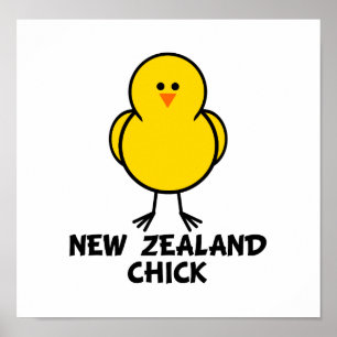 Poster Nouvelle-Zélande Chick