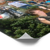 Poster Nouvelle-Zélande Collage (Coin)