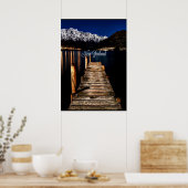 Poster Nouvelle-Zélande la nuit (Cuisine)