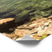 Poster Nouvelle-Zélande, Miter Peak & Bowen River entrant (Coin)