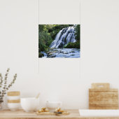 Poster Nouvelle-Zélande, North Island, Gorge de Karangaha (Cuisine)