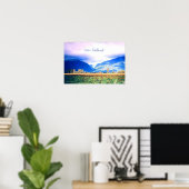 Poster Nouvelle-Zélande photographie Fox Glacier (Bureau à domicile)