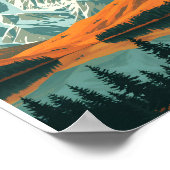 Poster Nouvelle-Zélande Sunset Majesty (Coin)