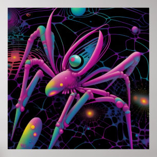 Poster Nouvelles araignées dans de vieux espaces