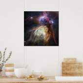 Poster Nouvelles Étoiles | Rho Ophiuchi | JWST (Cuisine)