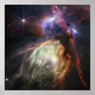 Poster Nouvelles Étoiles   Rho Ophiuchi   JWST
