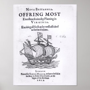 Poster Nova Britannia. Offrant Les Meilleures Fruites