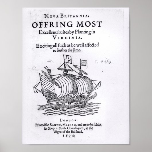 Poster Nova Britannia. Offrant Les Meilleures Fruites (Devant)