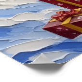 Poster Nova Scotia Duck Tolling Retriever Christmas Boat (Coin)