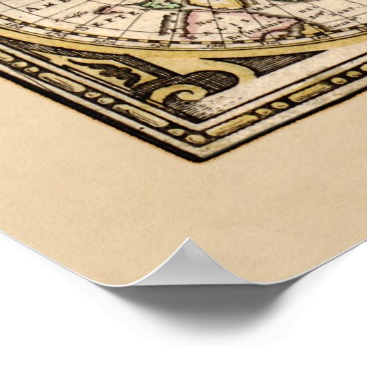 Poster Nova Totius Terrarum Orbis Tabula (F. de Wit) (Coin)