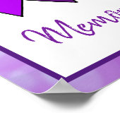 Poster Novembre est le mois de sensibilisation à la malad (Coin)