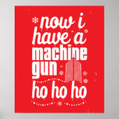 Poster Now I Have a Machine Gun Ho Ho Ho (Devant)