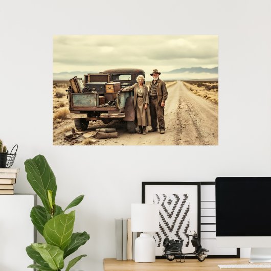 Poster Nowhere to Go (Bureau à domicile)