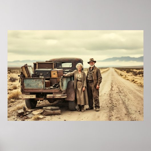 Poster Nowhere to Go (Devant)