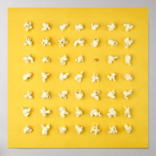 Poster Noyaux de maïs éclaté