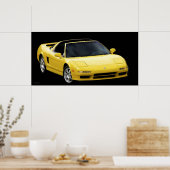 POSTER NSX JAUNE MELLOW (Cuisine)