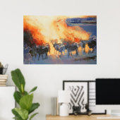 Poster Nuage de poussière étouffé 1996 (Bureau à domicile)