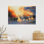 Poster Nuage de poussière étouffé 1996 (Cuisine)