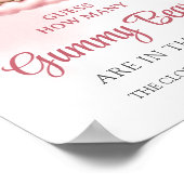 Poster Nuage d'ours en peluche neuf Devinez combien d'our (Coin)