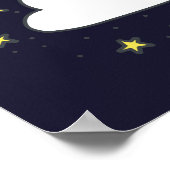 Poster Nuage et lune (Coin)