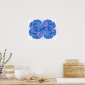 Poster Nuage fractal (Cuisine)