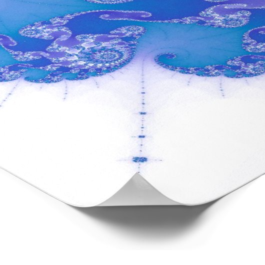 Poster Nuage fractal (Coin)