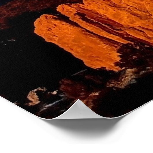 Poster Nuage lenticulaire (Coin)