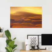 Poster Nuage lenticulaire au coucher du soleil (Bureau à domicile)