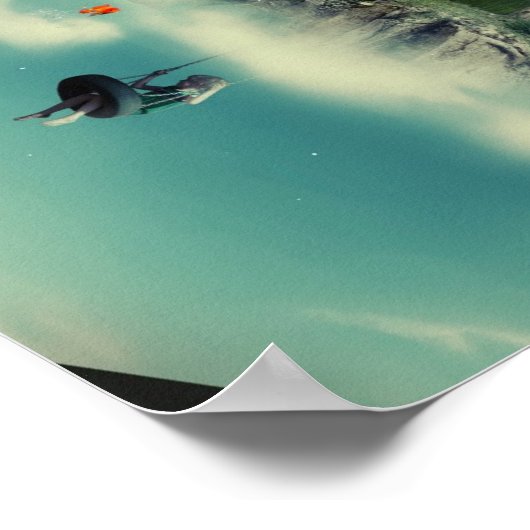 Poster Nuages (Coin)