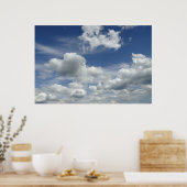 Poster Nuages (Cuisine)