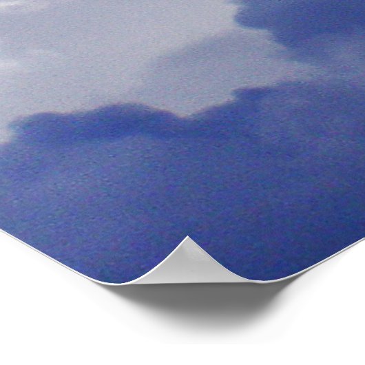 Poster Nuages (Coin)