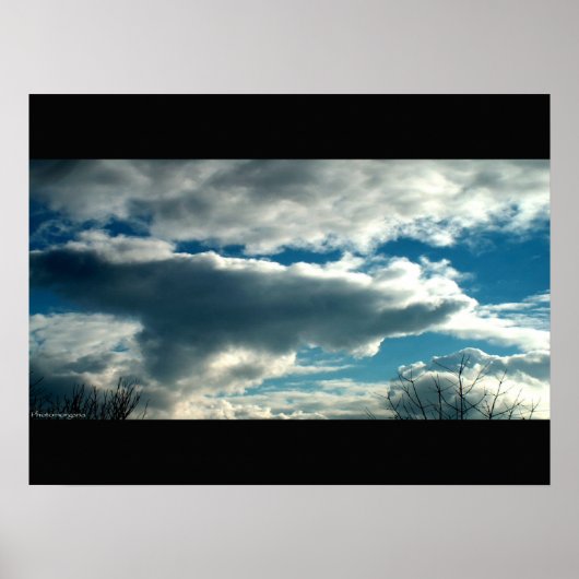 Poster Nuages (Devant)